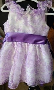 Purple toddler dress (2T)